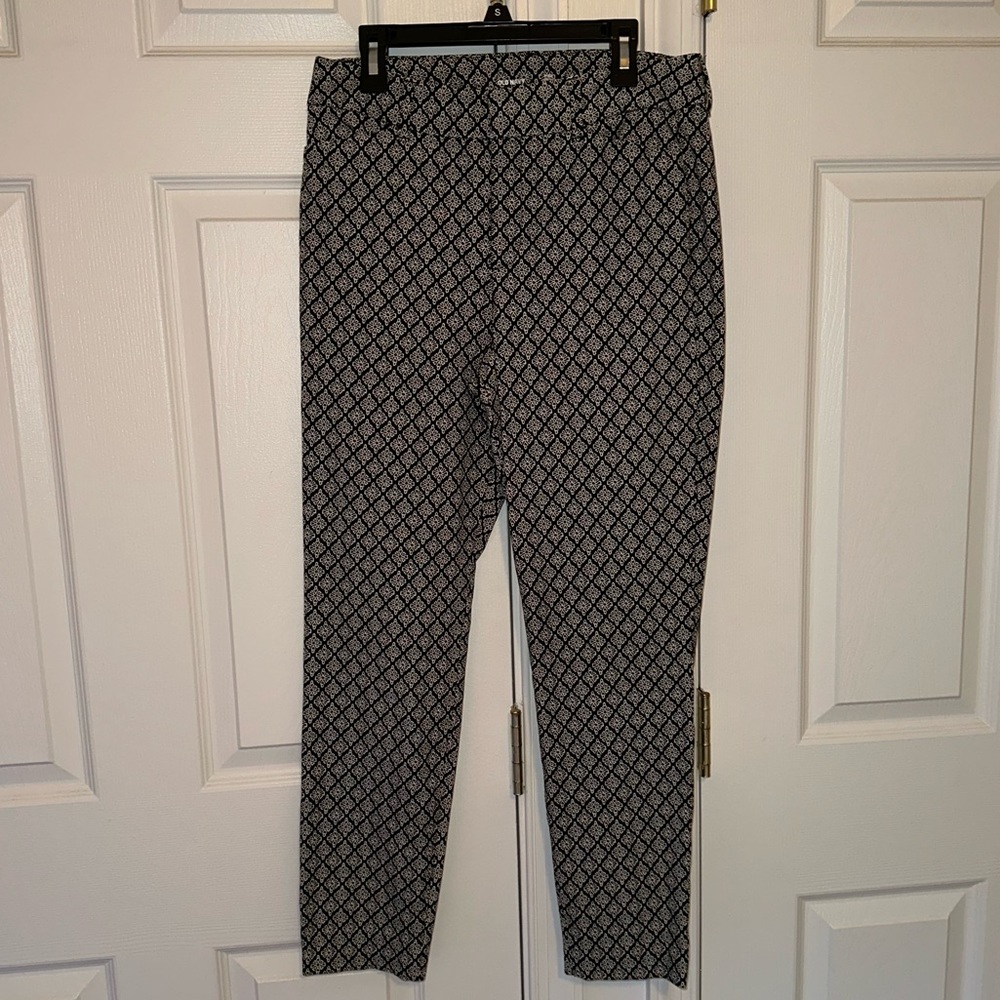 Black and White Pants